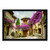 Bougainvillea Lane 12 Black Picture Frame Print Wall Art