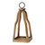 Metal &amp;amp; Open Wood Lantern