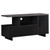 15.5" x 47.25" x 23.75" BlackGrey Top With Storage Tv Stand