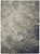 5' X 7' Gray And Ivory Abstract Area Rug