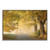 On A Misty Autumn Morning 7 Silver Wrapped Canvas Print Wall Art