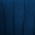 27" Navy Blue and Gold Velvet Tufted Wingback Chair