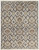 2' X 3' Gray and Ivory Wool Floral Hand Knotted Area Rug