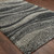 2' X 3' Gray And Charcoal Abstract Shag Area Rug