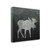 Chalkboard Moose 2 Wrapped Canvas Print Living Room Wall Art