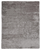 2' X 3' Gray And Silver Shag Tufted Handmade Area Rug