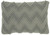Light Gray Chevron Detail Lumbar Pillow