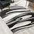 2' X 4' Gray Abstract Dhurrie Area Rug Polypropylene