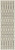 2’ x 8’ Ivory and Gray Geometric Runner Rug