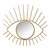 Gold Metal Eye Wall Mirror