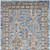 2' X 4' Blue Southwestern Power Loom Non Skid Area Rug Polypropylene
