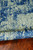 3' X 4' Green And Denim Blue Abstract Area Rug