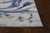 3'x5' Blue Machine Woven Abstract Watercolor Indoor Area Rug - 4512822805351