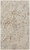 5' X 8' Tan And Ivory Abstract Power Loom Distressed Area Rug