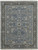 10' X 13' Blue Gray And Taupe Wool Floral Hand Knotted Stain Resistant Area Rug