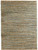 9’ x 12’ Teal and Natural Braided Jute Area Rug