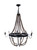 35.5" x 35.5" x 47" 8 Bulbs Large Rope Pendant Lamp