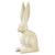 Jumbo Ceramic Rabbit Sculpture