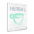 Herbal Tea 1 Wrapped Canvas Print Living Room Wall Art