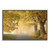 On A Misty Autumn Morning 8 Black Wrapped Canvas Print Wall Art