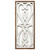 Distressed Heart and Fleur de Lis Wood Panel Wall Decor