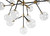 Chandelier Multi Light Iron And Glass Dimmable Ceiling Light