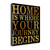 Home 6 Wrapped Canvas Print Living Room Wall Art