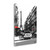 Paris II Wrapped Canvas Print Living Room Wall Art