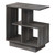 11.5" x 23.5" x 24" Grey Particle Board Laminate Accent Table
