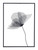 Matte Black Modern Bloom Wall Art