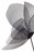 Matte Black Modern Bloom Wall Art