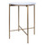 Modern Metal Tray Top End Table