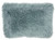 Pale Teal Super Shaggy Throw Pillow