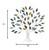 Whimsical Metal Tree Wall Decor