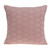 20" x 7" x 20" Transitional Pink Pillow Cover With Down Insert