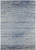 9' X 12' Blue And Ivory Abstract Power Loom Stain Resistant Area Rug