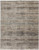 10' X 13' Ivory Gray And Black Abstract Distressed Area Rug With Fringe