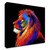"The Lion" Wrapped Canvas Print Wall Art