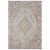 5’x8’ Ivory and Pink Oriental Area Rug