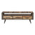 Rustic Natural Wood TV Stand with Three Drawers