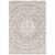 7' x 10' Ivory Grey Distresed Oversize Medallion Indoor Area Rug