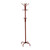 19" x 19" x 70" Red Metal Coat Rack