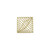 Petite Gold Metal Decorative Sculpture