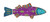 Rustic Purple Whimsy The Fish Wall Art