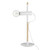 Minimalist White Wooden Table Lamp