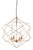 Gold Modern Geo Chandelier
