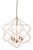 Gold Modern Geo Chandelier