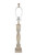 Washed Wood Finish Table Lamp Base Only