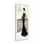 La Belle Noir 4 Wrapped Canvas Print Living Room Wall Art