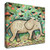 "Kiss For Srini" Wrapped Canvas Print Wall Art